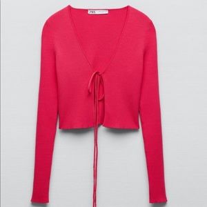 NWT ZARA Ribbed Knit Cardigan - NEW WITH TAGS / Never Worn